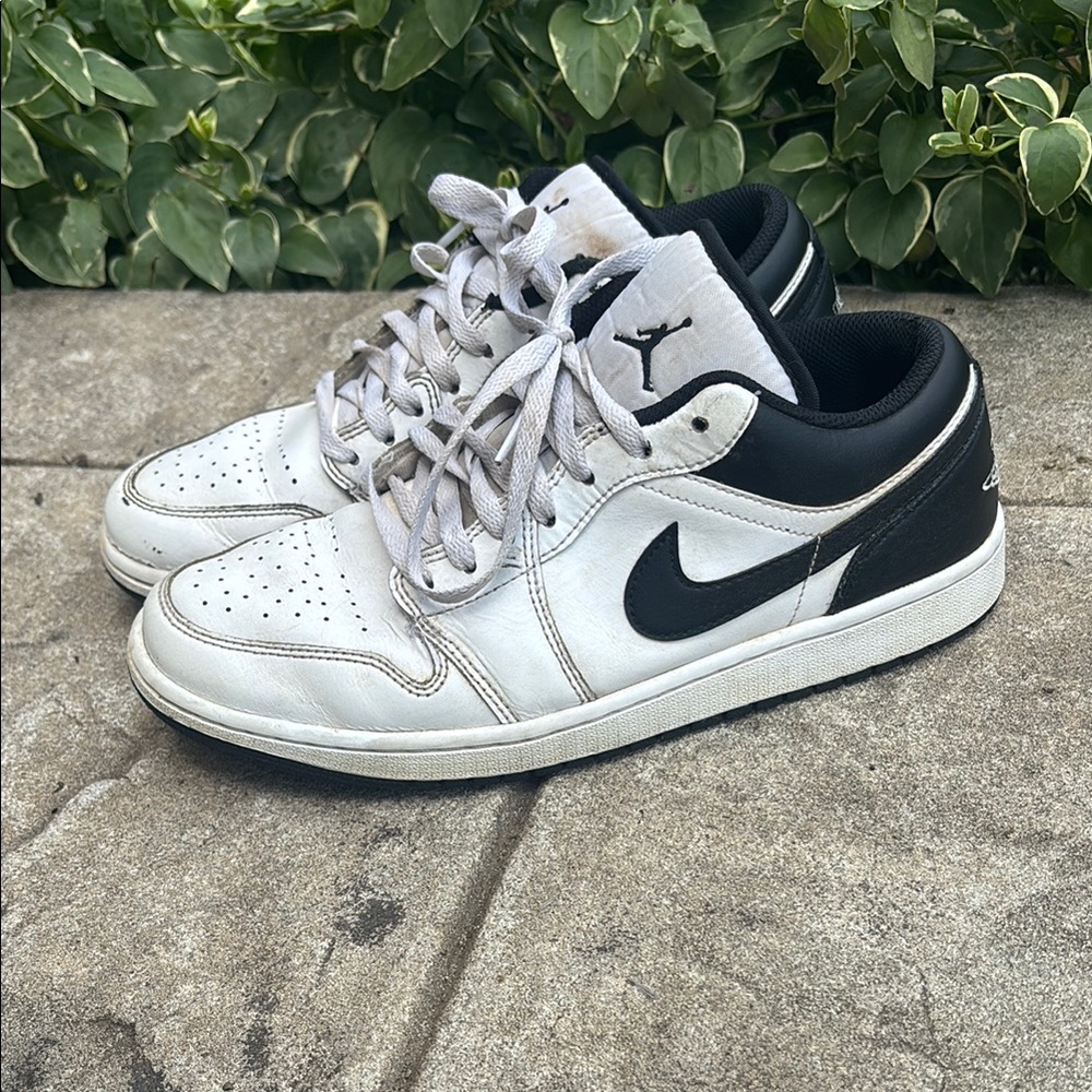 Nike Black and White Low-Top Sneakers